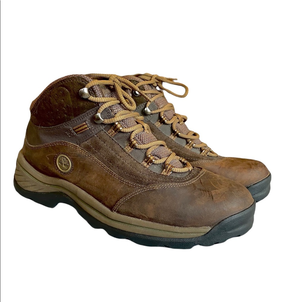Timberland men outdoor leather hiking boots size 12